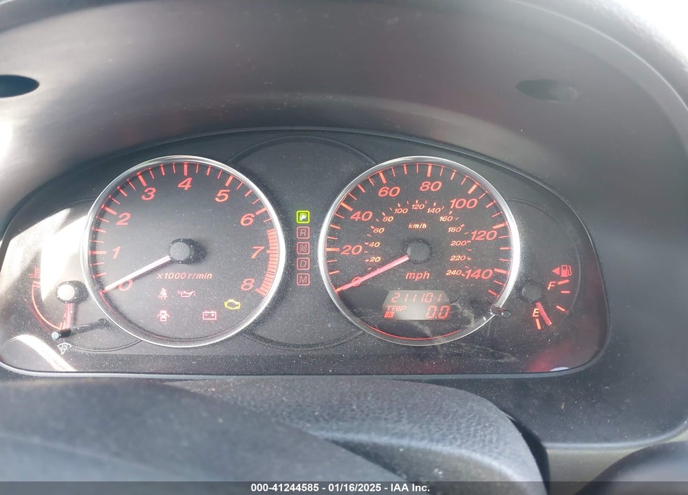 2003 MAZDA 6 I VIN: 1YVFP80CX35M56295