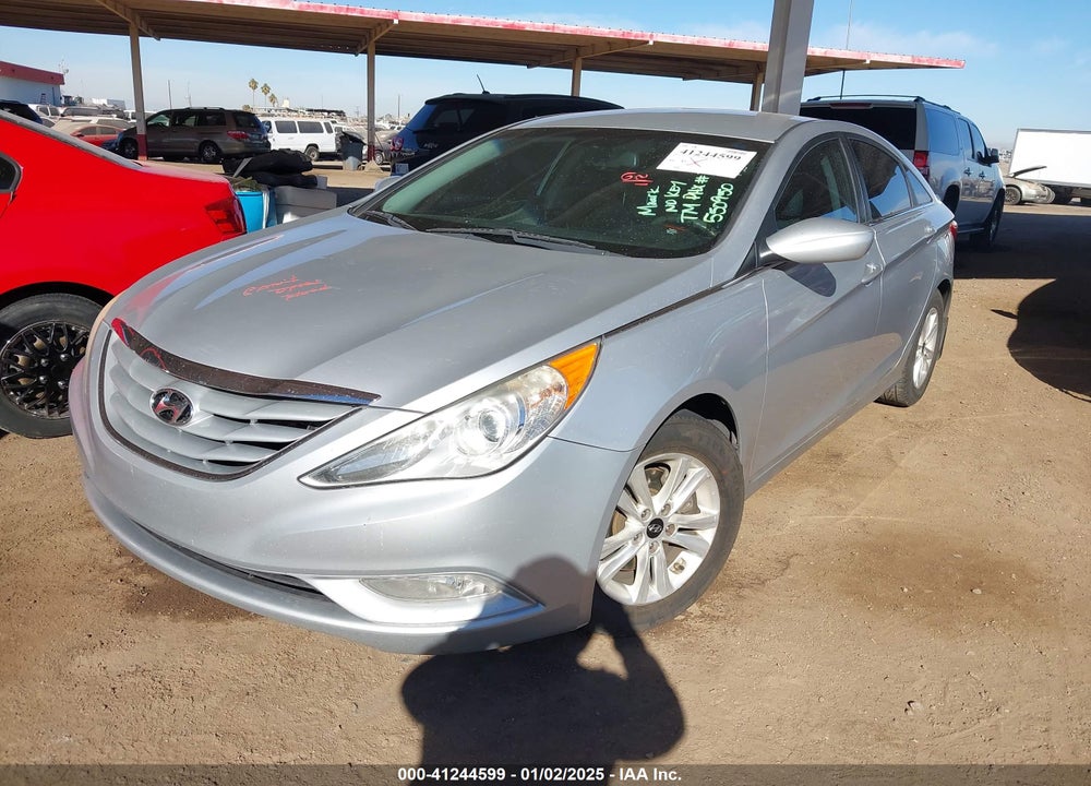 2013 HYUNDAI SONATA GLS VIN: 5NPEB4AC3DH550950