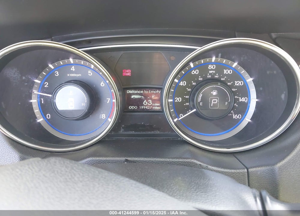2013 HYUNDAI SONATA GLS VIN: 5NPEB4AC3DH550950