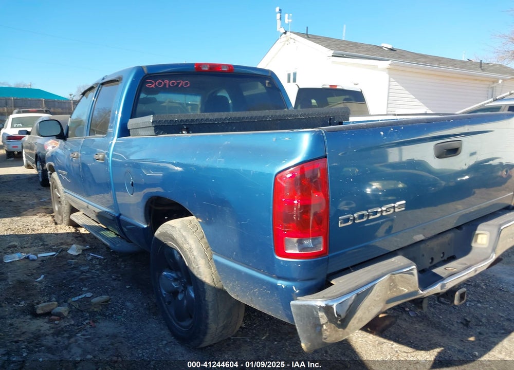 2002 DODGE RAM 1500 ST VIN: 3D7HA18N92G209070