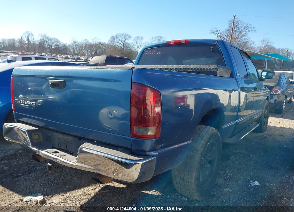 2002 DODGE RAM 1500 ST VIN: 3D7HA18N92G209070