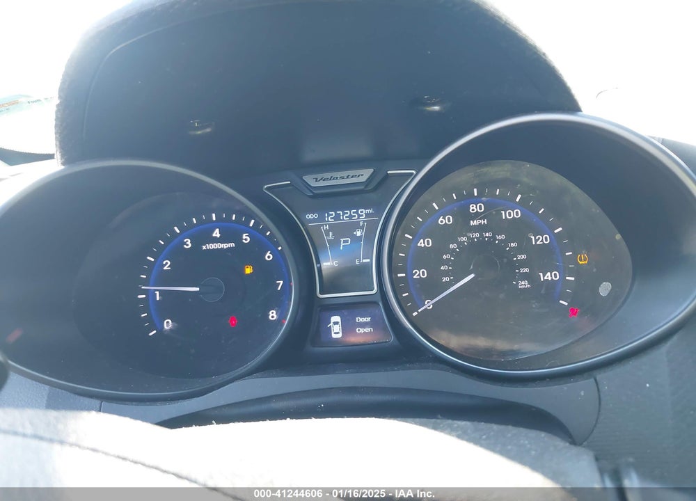 2013 HYUNDAI VELOSTER VIN: KMHTC6AE5DU142808