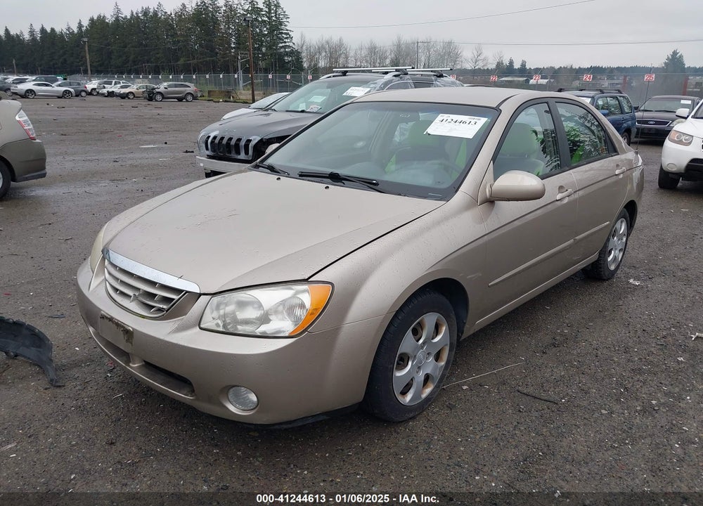 2004 KIA SPECTRA EX/LX VIN: KNAFE121445047190