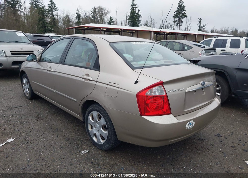 2004 KIA SPECTRA EX/LX VIN: KNAFE121445047190