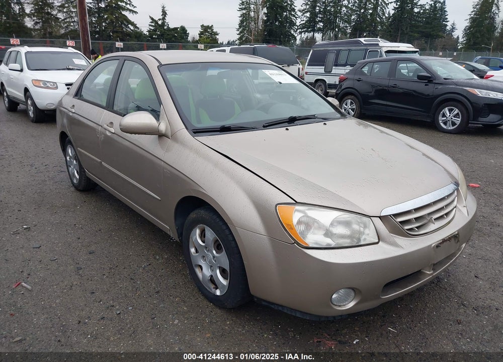 2004 KIA SPECTRA EX/LX VIN: KNAFE121445047190