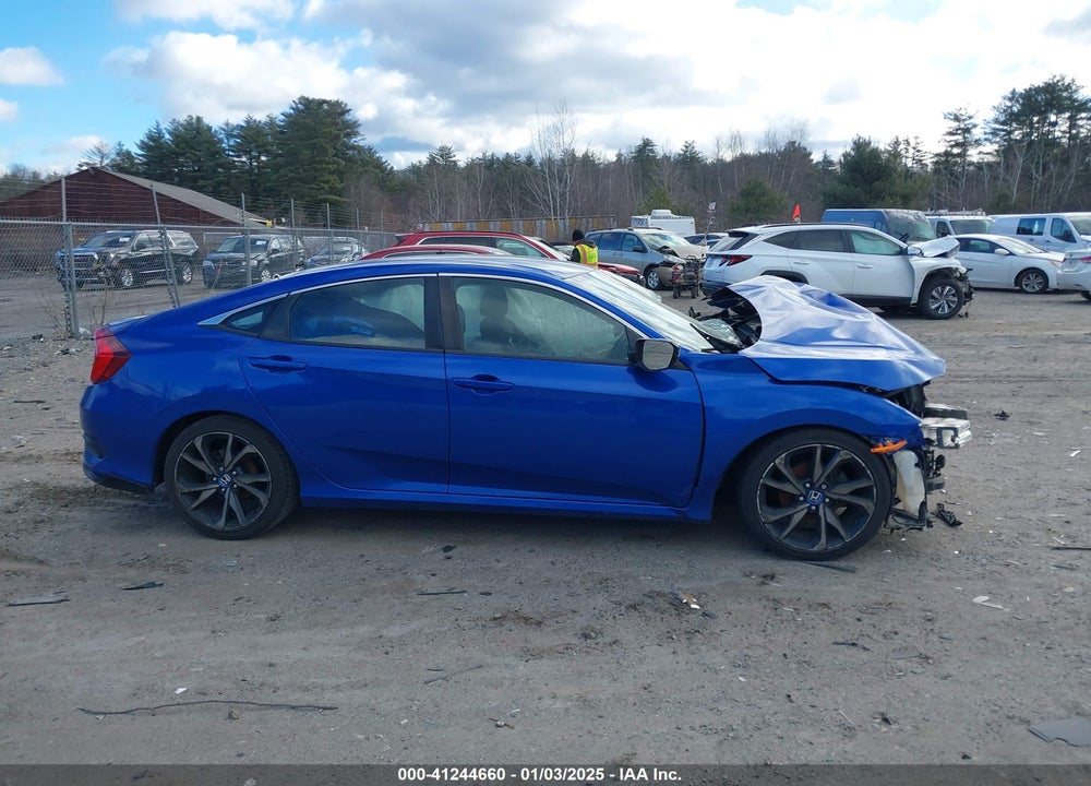 2020 HONDA CIVIC VIN: 2HGFC2F80LH569913