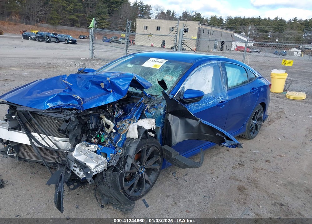 2020 HONDA CIVIC VIN: 2HGFC2F80LH569913