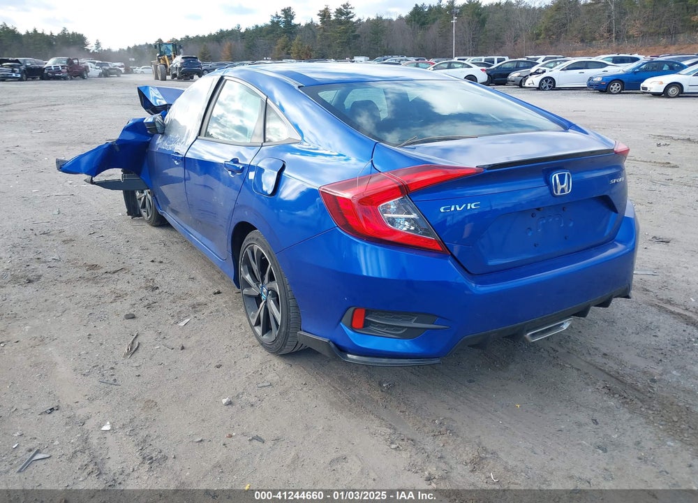 2020 HONDA CIVIC VIN: 2HGFC2F80LH569913