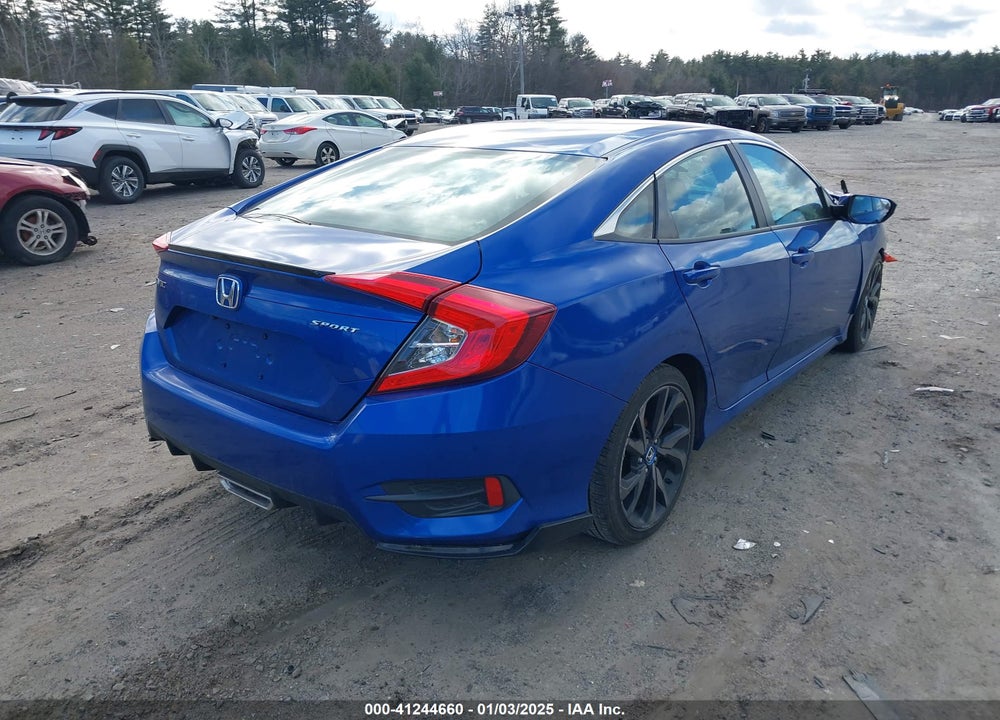 2020 HONDA CIVIC VIN: 2HGFC2F80LH569913