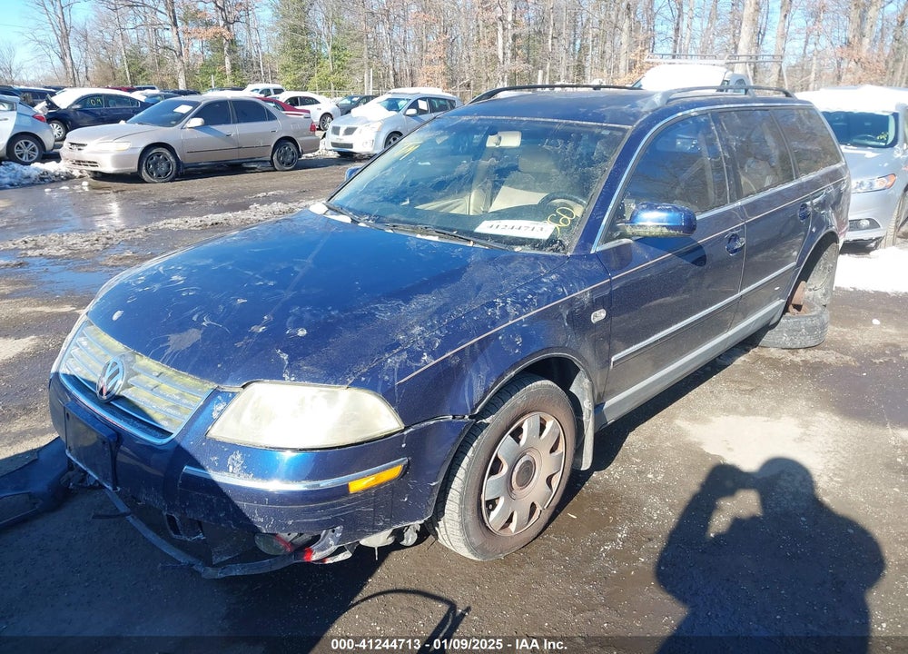 2002 VOLKSWAGEN PASSAT GLS VIN: WVWVD63B02E208900