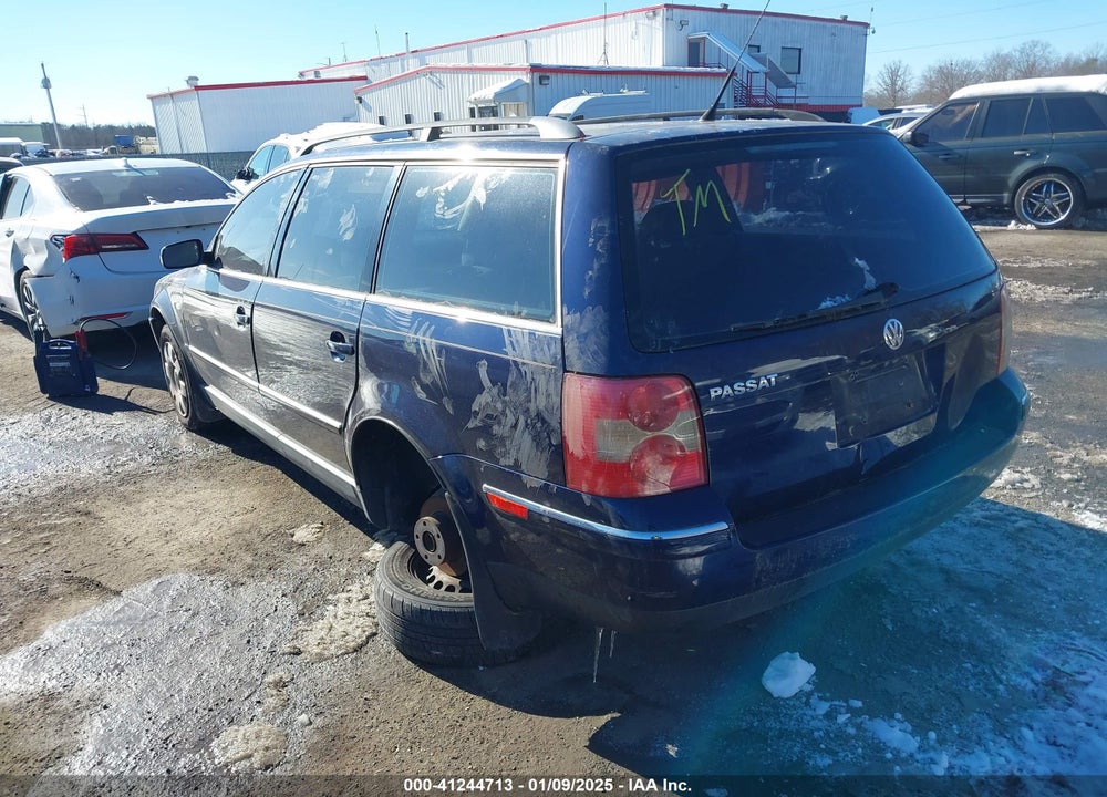 2002 VOLKSWAGEN PASSAT GLS VIN: WVWVD63B02E208900