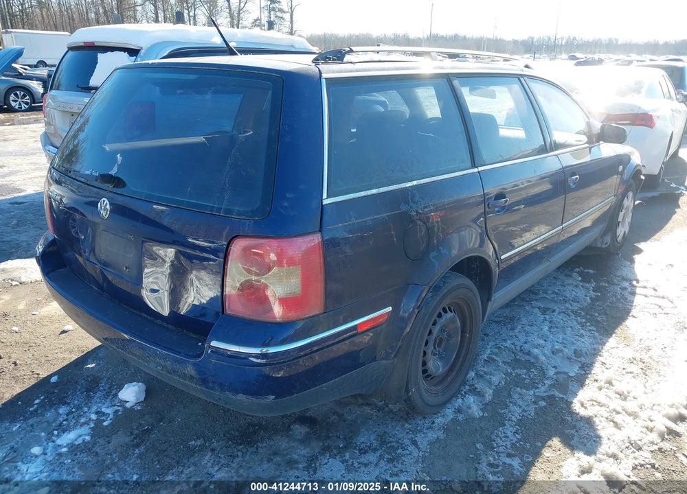2002 VOLKSWAGEN PASSAT GLS VIN: WVWVD63B02E208900