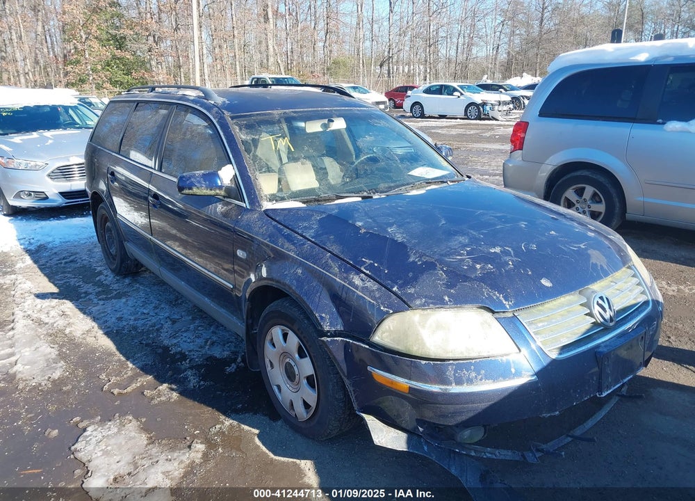 2002 VOLKSWAGEN PASSAT GLS VIN: WVWVD63B02E208900