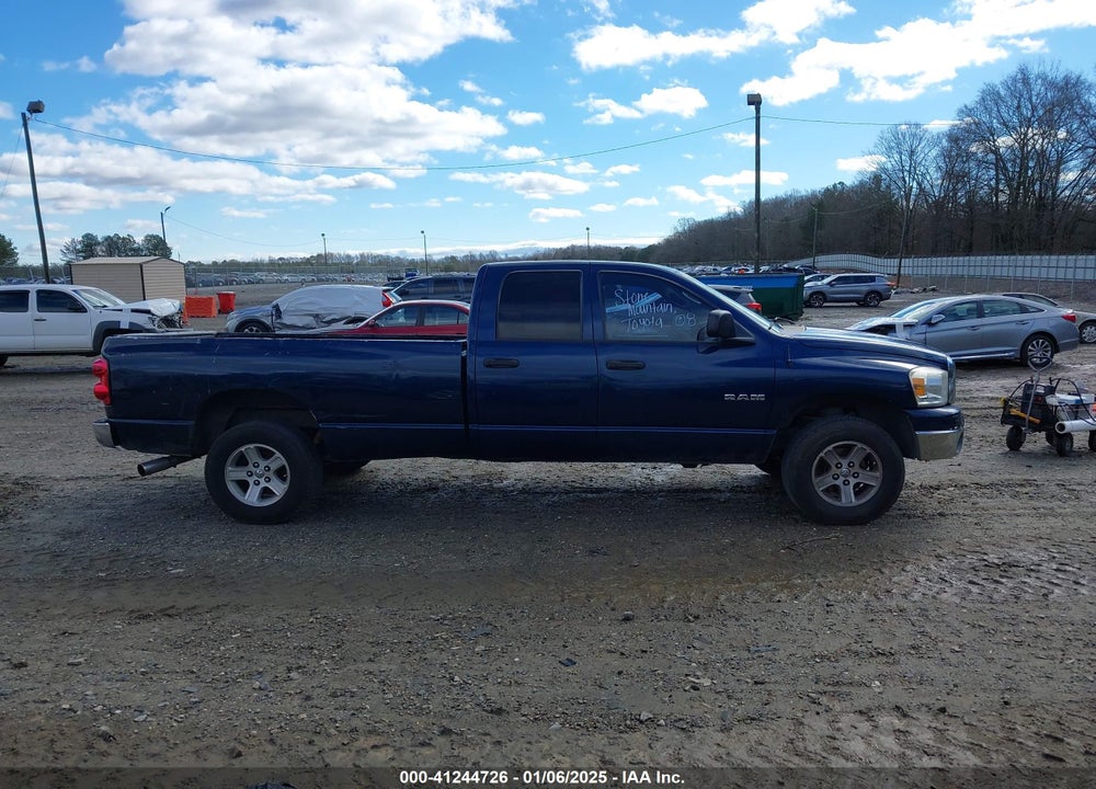 2008 DODGE RAM 1500 VIN: 1D3HU18N48J165768