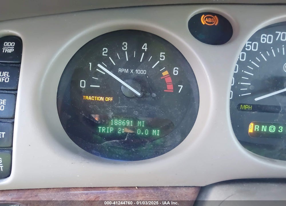 2002 BUICK LESABRE LIMITED VIN: 1G4HR54K92U151749