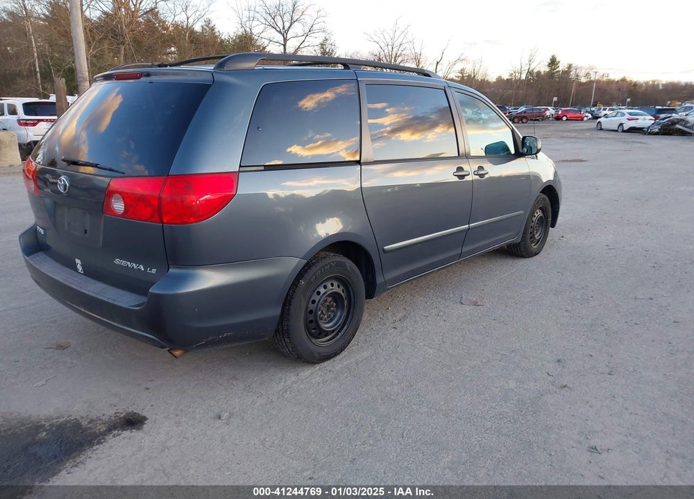 2008 TOYOTA SIENNA LE VIN: 5TDZK23C58S114085
