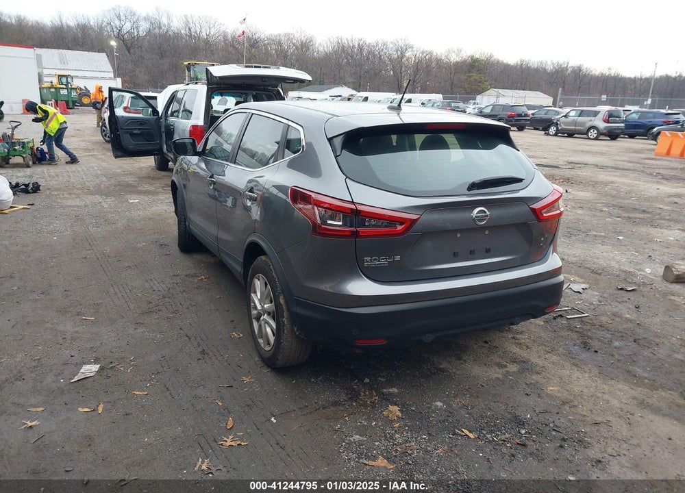 2022 NISSAN ROGUE SPORT S FWD XTRONIC CVT VIN: JN1BJ1AV7NW344518