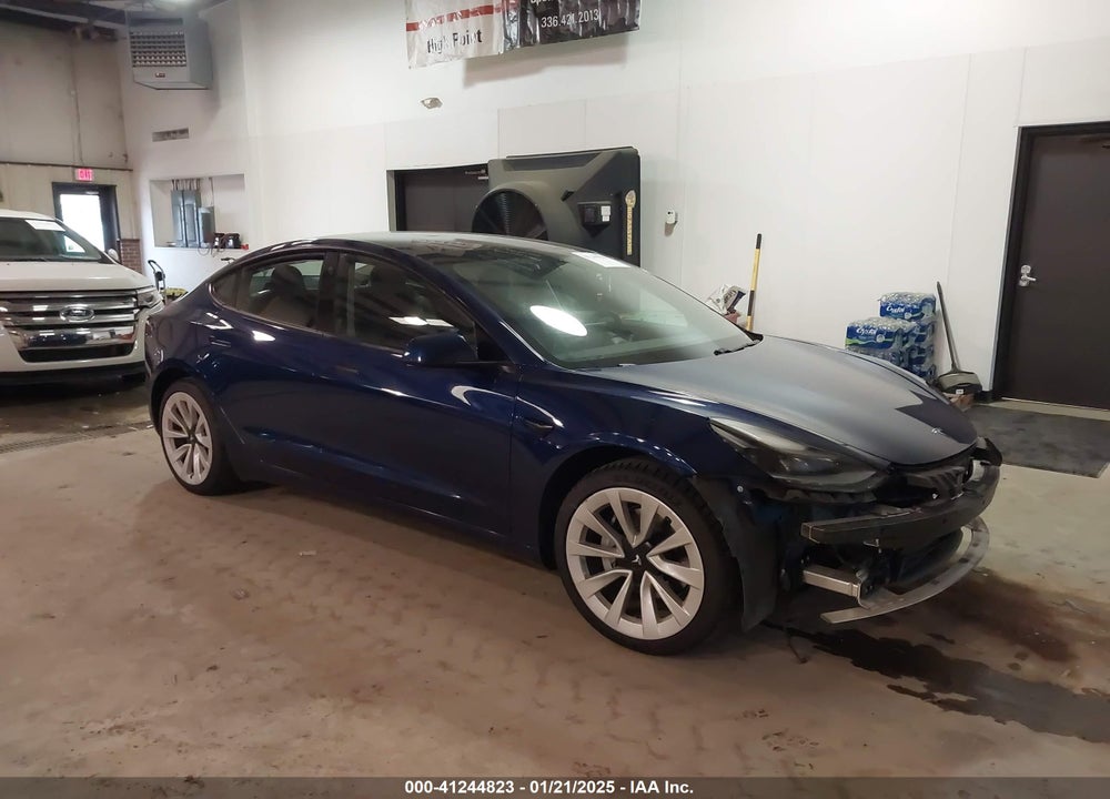 2021 TESLA MODEL 3 LONG RANGE DUAL MOTOR ALL-WHEEL DRIVE VIN: 5YJ3E1EB3MF927323