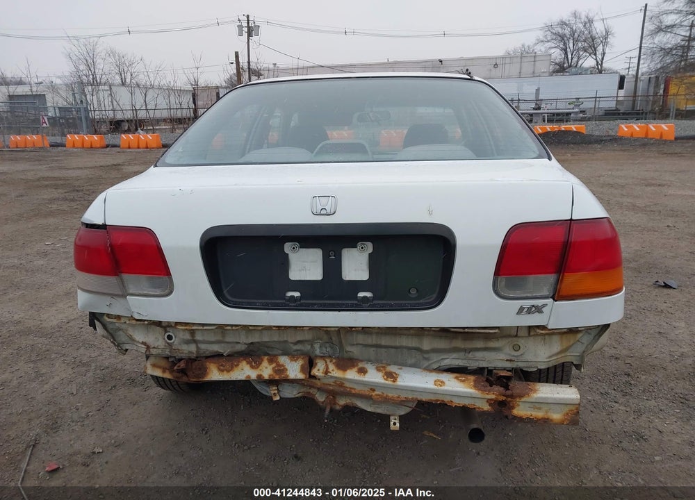 1996 HONDA CIVIC DX VIN: 1HGEJ6620TL013978