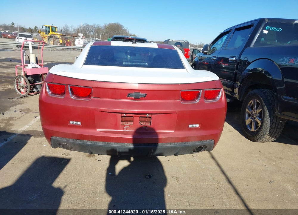 2012 CHEVROLET CAMARO VIN: 2G1FB1E30C9205785