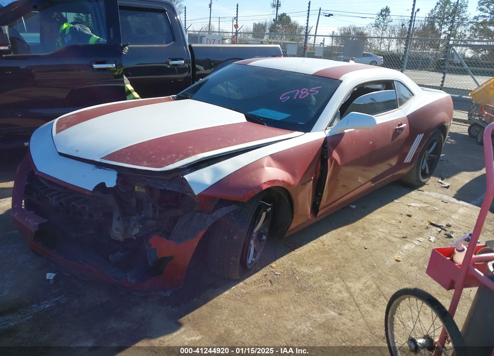 2012 CHEVROLET CAMARO VIN: 2G1FB1E30C9205785