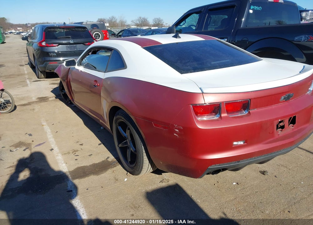 2012 CHEVROLET CAMARO VIN: 2G1FB1E30C9205785