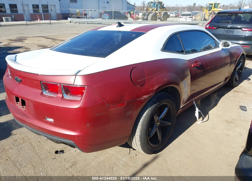 2012 CHEVROLET CAMARO VIN: 2G1FB1E30C9205785