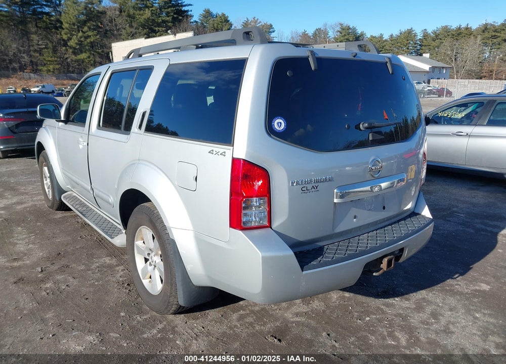2012 NISSAN PATHFINDER SV VIN: 5N1AR1NB9CC615994