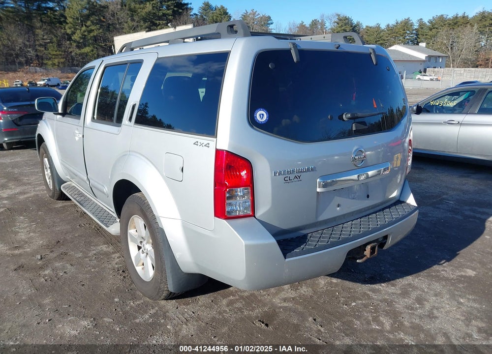 2012 NISSAN PATHFINDER SV VIN: 5N1AR1NB9CC615994