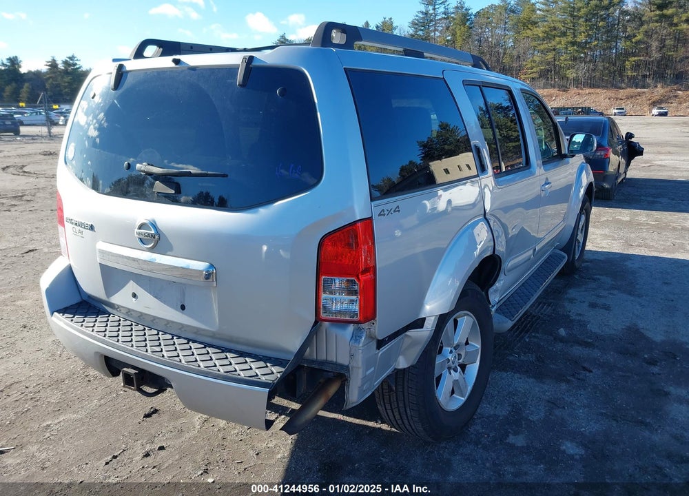 2012 NISSAN PATHFINDER SV VIN: 5N1AR1NB9CC615994