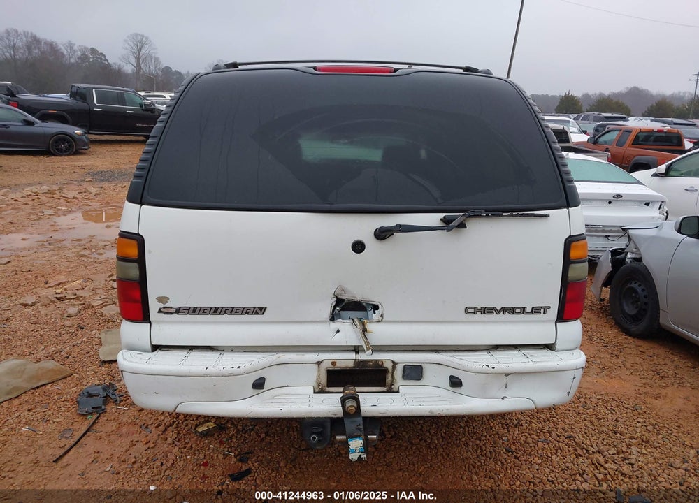 2004 CHEVROLET SUBURBAN 1500 LT VIN: 1GNEC16Z54J207144