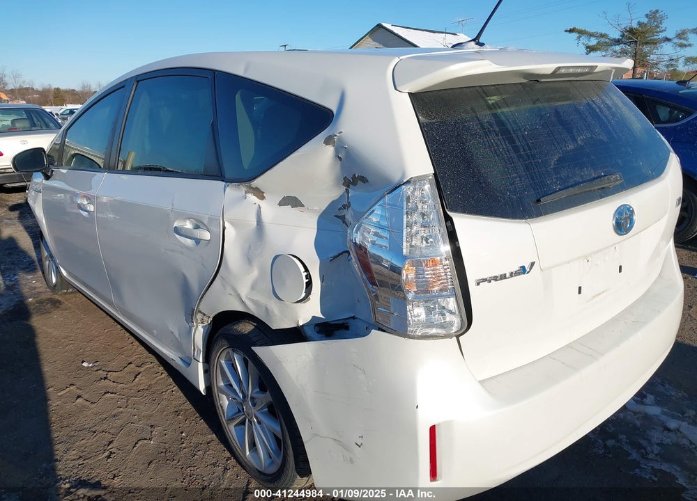 2013 TOYOTA PRIUS V FIVE VIN: JTDZN3EU5D3272599