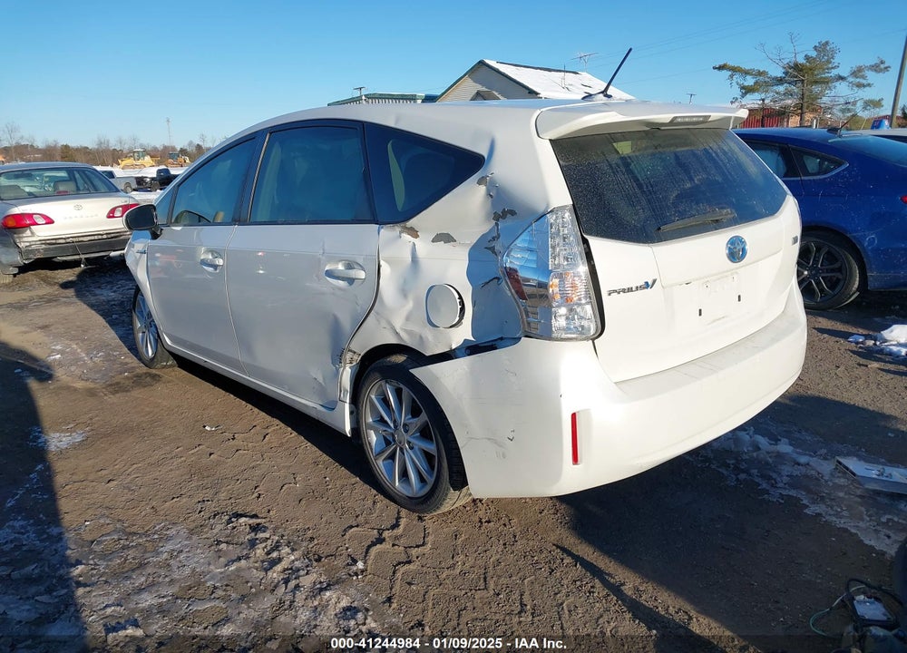 2013 TOYOTA PRIUS V FIVE VIN: JTDZN3EU5D3272599