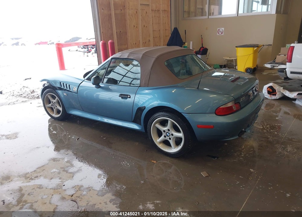 2001 BMW Z3 2.5I VIN: WBACN334X1LM00983