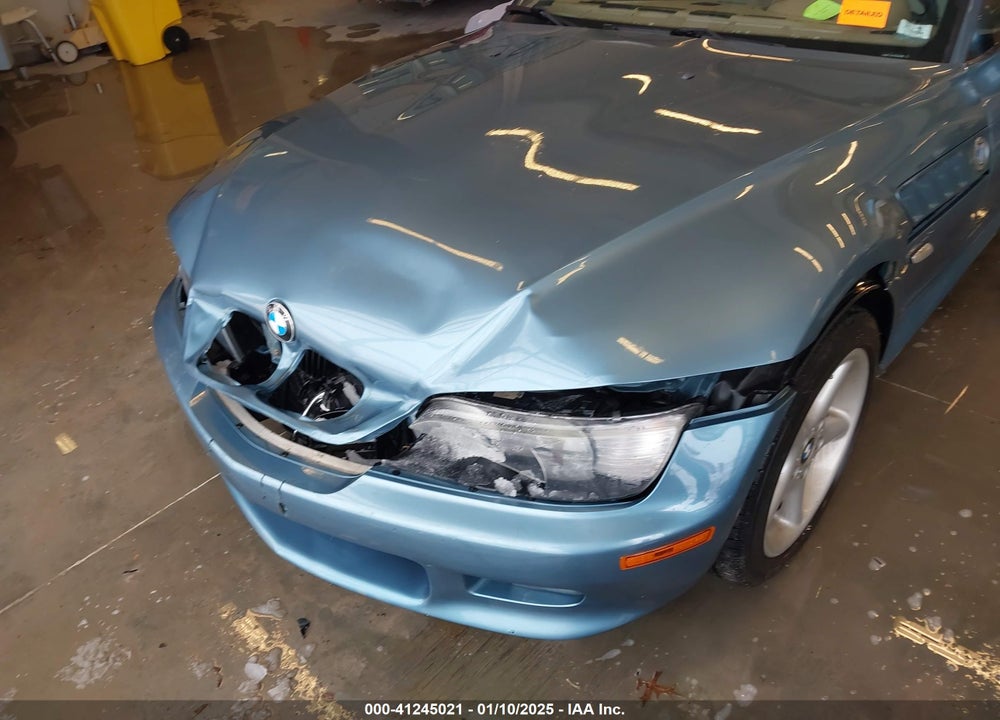 2001 BMW Z3 2.5I VIN: WBACN334X1LM00983
