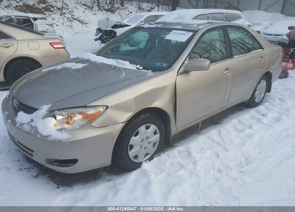 2002 TOYOTA CAMRY LE VIN: 4T1BE32K92U598509