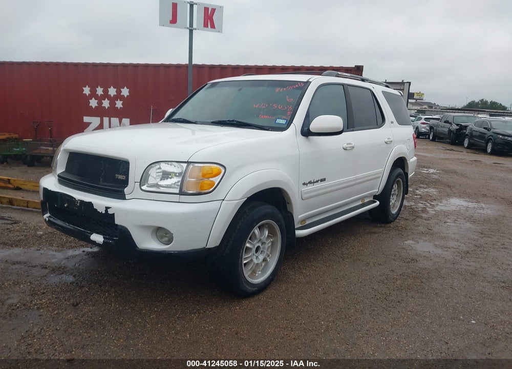 2002 TOYOTA SEQUOIA SR5 VIN: 5TDZT34A52S126650