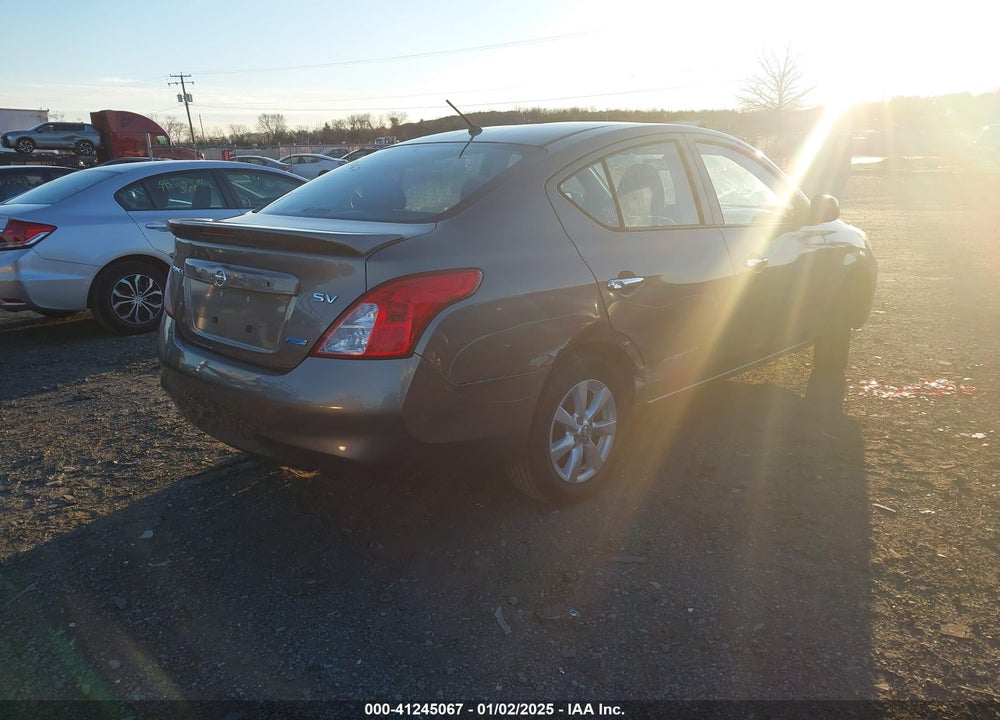 2014 NISSAN VERSA VIN: 3N1CN7AP8EL810041