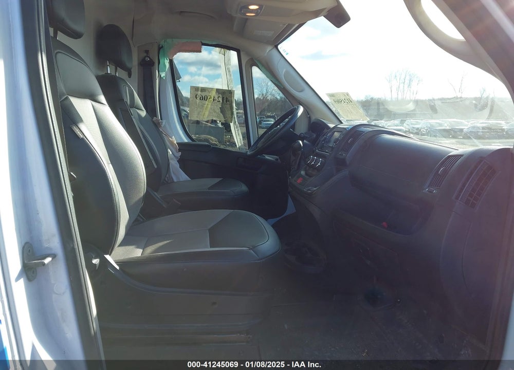 2021 RAM PROMASTER 2500 HIGH ROOF 159 WB VIN: 3C6LRVDG5ME559605