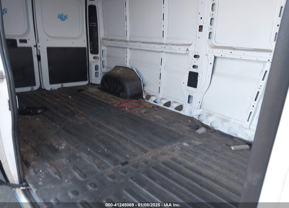 2021 RAM PROMASTER 2500 HIGH ROOF 159 WB VIN: 3C6LRVDG5ME559605