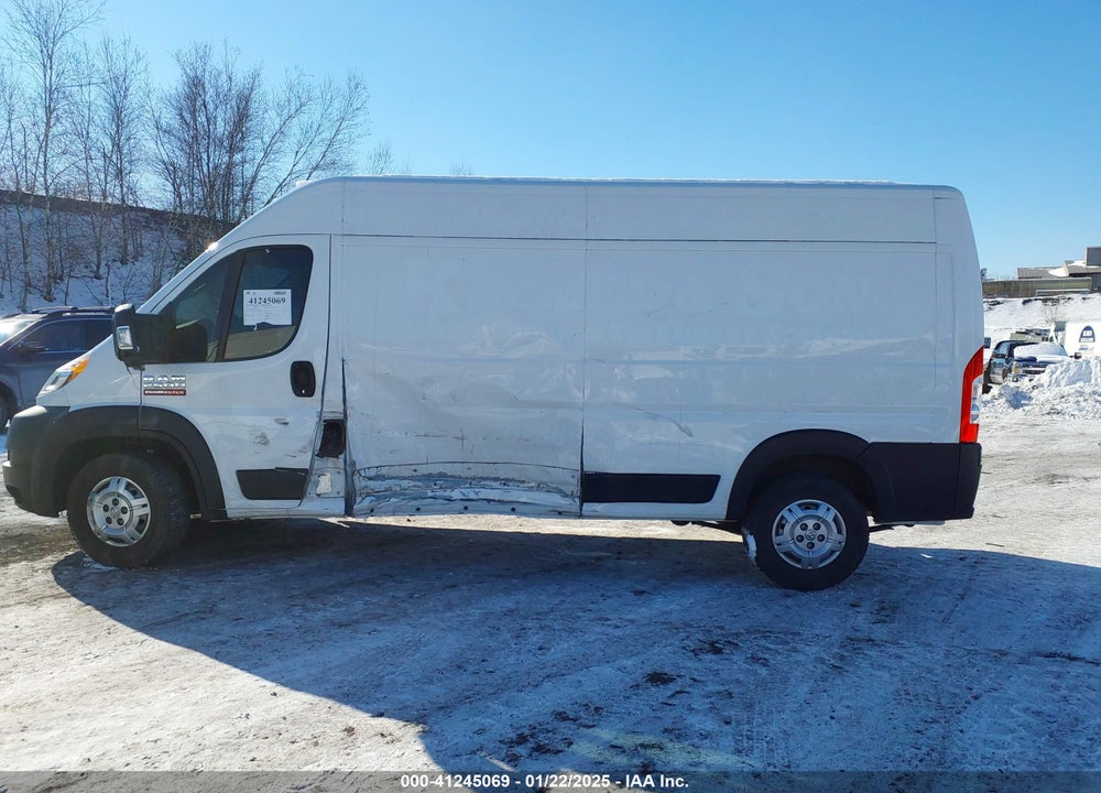 2021 RAM PROMASTER 2500 HIGH ROOF 159 WB VIN: 3C6LRVDG5ME559605
