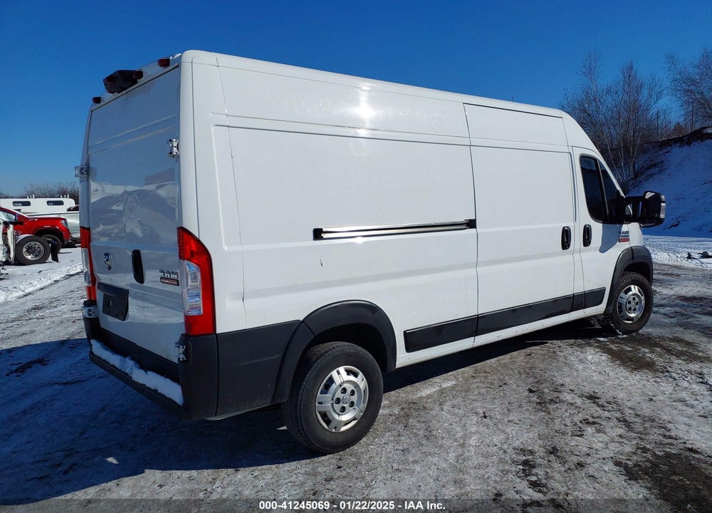 2021 RAM PROMASTER 2500 HIGH ROOF 159 WB VIN: 3C6LRVDG5ME559605