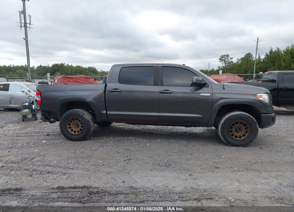 2016 TOYOTA TUNDRA PLATINUM 5.7L V8 VIN: 5TFAW5F11GX538983