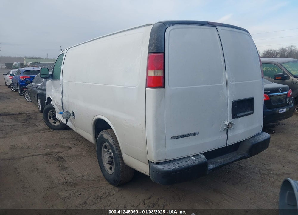 2009 CHEVROLET EXPRESS 2500 WORK VAN VIN: 1GCGG25C491168255