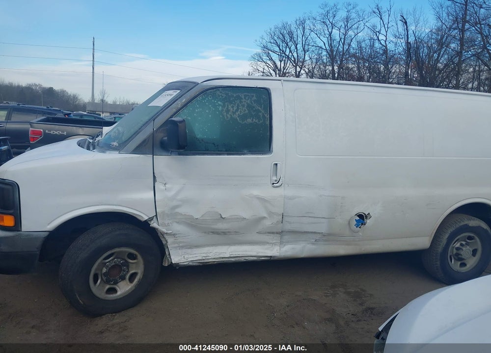 2009 CHEVROLET EXPRESS 2500 WORK VAN VIN: 1GCGG25C491168255