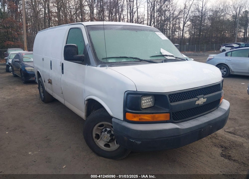 2009 CHEVROLET EXPRESS 2500 WORK VAN VIN: 1GCGG25C491168255