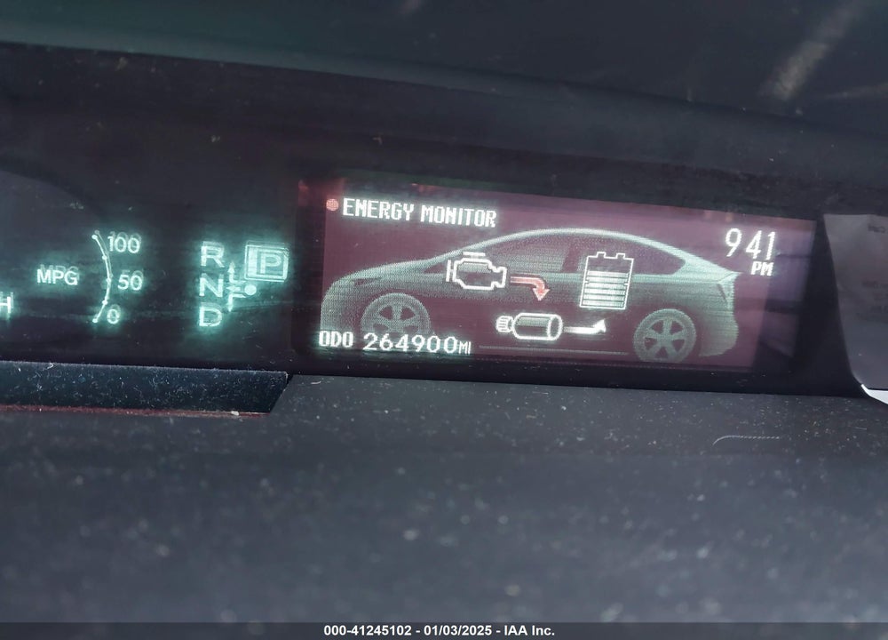 2012 TOYOTA PRIUS TWO VIN: JTDKN3DU6C1520419