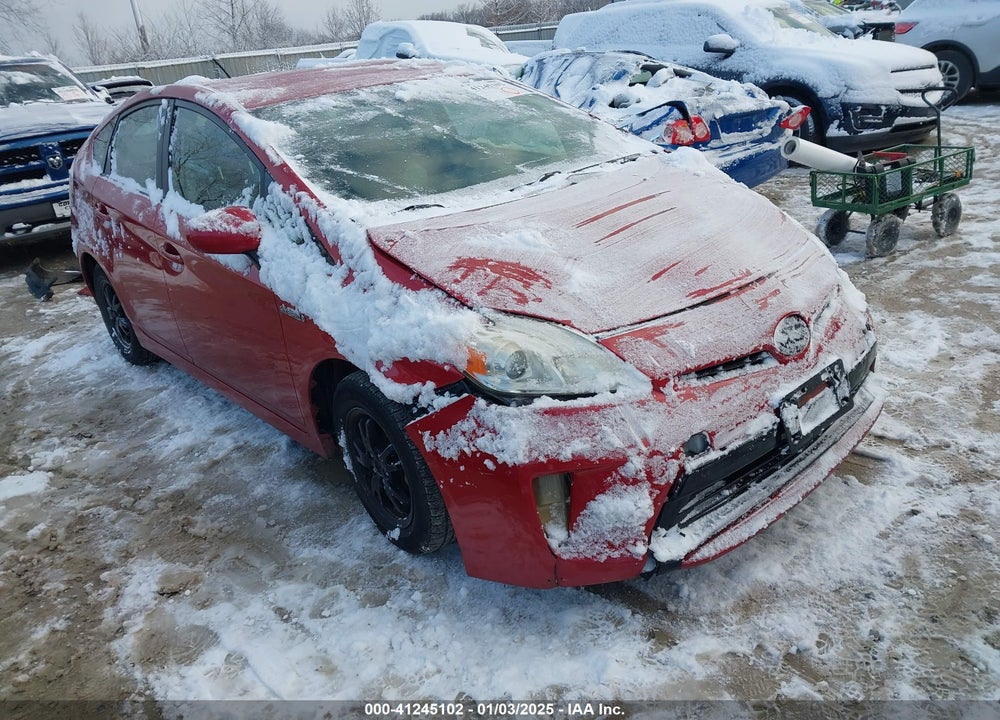 2012 TOYOTA PRIUS TWO VIN: JTDKN3DU6C1520419