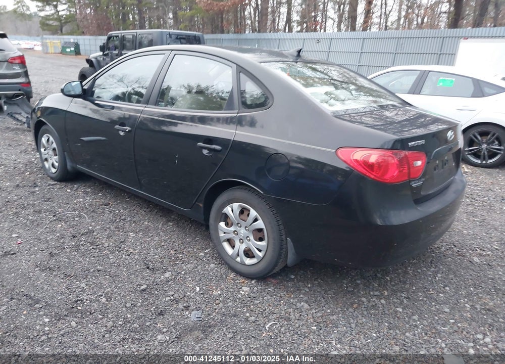2009 HYUNDAI ELANTRA GLS VIN: KMHDU46D69U803419