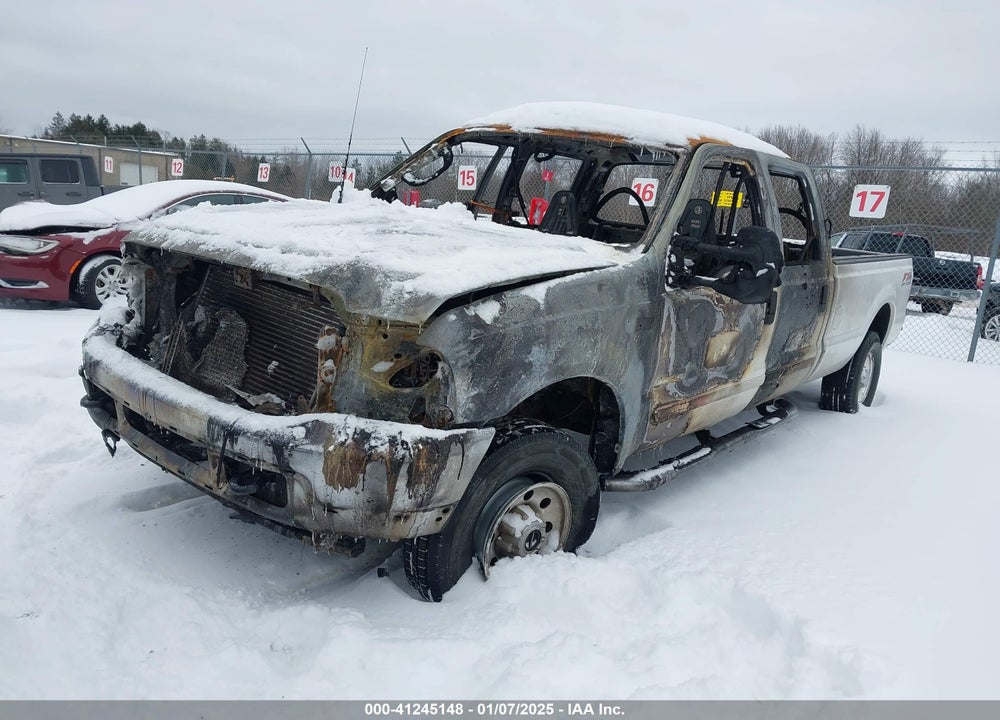 2001 FORD F-350 LARIAT/XL/XLT VIN: 1FTSW31F31EB98895